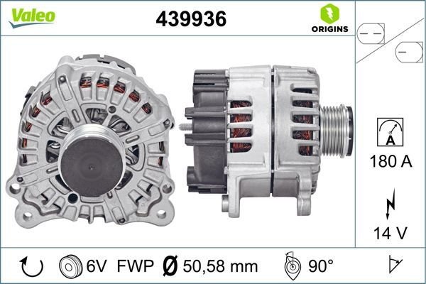 Audi A7 2010-2018 Arası 3.0 TDI quattro, 3.0 TDI Valeo Marka Alternatör