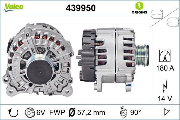 Audi A7 2010-2018 Arası 3.0 TDI quattro, 3.0 TDI Valeo Marka Alternatör