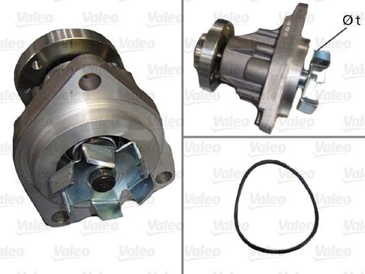Opel Omega 1994-2005 Arası 2.5 V6, 3.0 V6 Valeo Marka Devirdaim Su Pompası