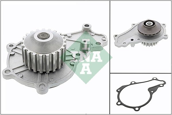 Peugeot 206 1998-2012 Arası 1.4 HDi eco 70, 1.4 HDi INA Marka Devirdaim Su Pompası