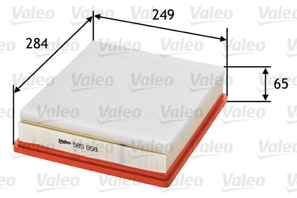 Opel Movano 1998-2003 Arası 2.5 DTI Valeo Marka Hava Filtresi