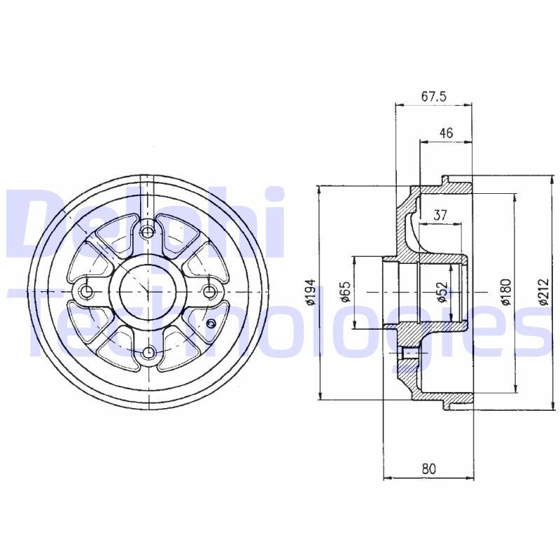 Peugeot 106 1991-1996 Arası 1.4 D Delphi Marka Kampana