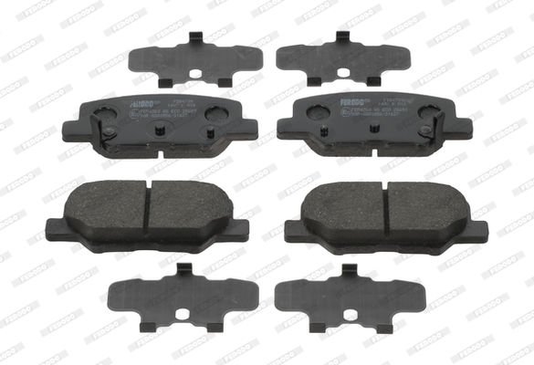 Citroen C4 2010-2014 Arası 1.6 HDi 115, 1.6 HDi 115 AWC, 1.6 Ferodo Marka Arka Balata