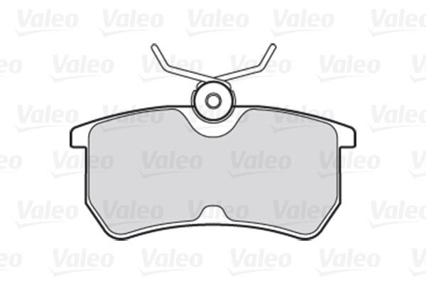 Ford Focus 1998-2009 Arası 1.6 16V, 1.4 16V, 1.8 16V Valeo Marka Arka Balata