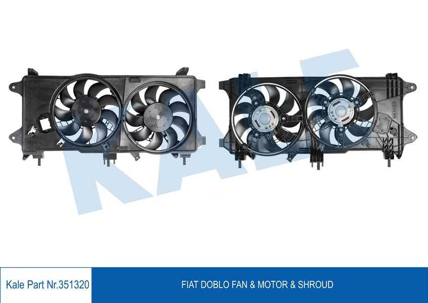 Doblo 1.3 Fan Motoru (Klimalı Araçlar İçin) Kale KAL-351320