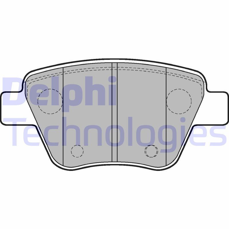 Volkswagen Touran 2010-2015 Arası 1.2 TSI Delphi Marka Ön Balata