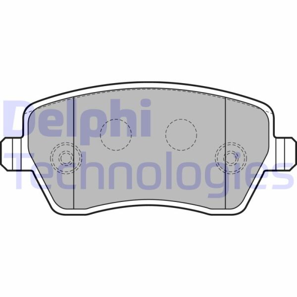 Opel Agila 2008-2014 Arası 1.0 Delphi Marka Ön Balata