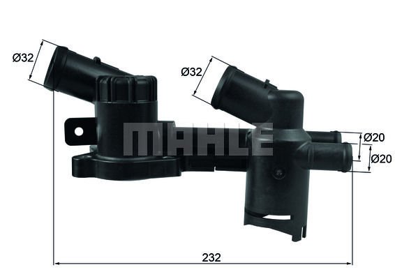 Volkswagen Polo 2009-2013 Arası 1.2 TSI Mahle Marka Termostat
