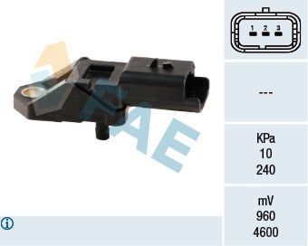 Ford Fiesta 2001-2014 Arası 1.4 TDCi FAE Marka Map Sensörü