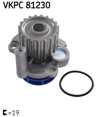 Volkswagen Passat Cc 2008-2012 Arası 2.0 TDI SKF Marka Devirdaim Su Pompası