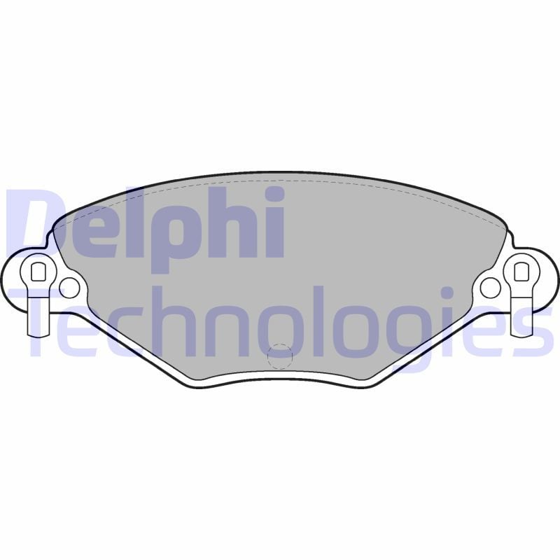 Citroen C5 2001-2008 Arası 2.0 16V, 2.0 HDi, 2.0 16V HPi, 1.8 16V, 1.6 HDi Delphi Marka Ön Balata