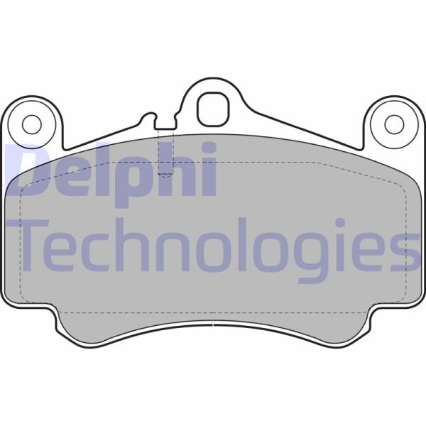 Porsche 911 1997-2013 Arası 3.6 Carrera 4, 3.4 Carrera 4, 3.6 Carrera, 3.4 Carrera, 3.6, 3.8 Carrera S / GTS, 3.8 Carrera 4S / 4 GTS Delphi Marka Ön Balata