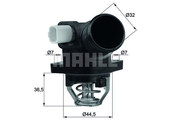 Citroen C2 2003-2017 Arası 1.1 Mahle Marka Termostat