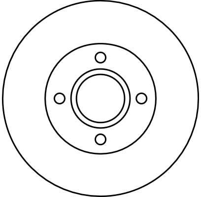 Ford Fiesta 1995-2006 Arası 1.25 i 16V TRW Marka Ön Fren Diski