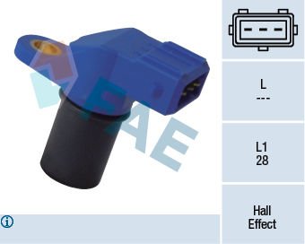Citroen Zx 1991-1999 Arası 2.0 i 16V FAE Marka Eksantrik Devir Sensörü