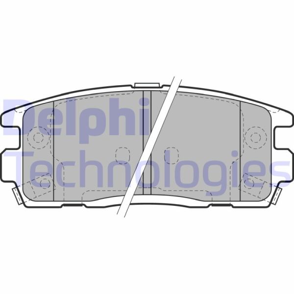 Opel Antara 2006-2010 Arası 2.2 CDTi 4x4 Delphi Marka Arka Balata