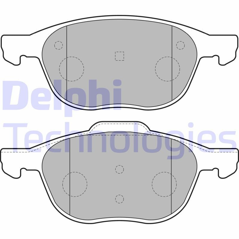 Ford C-Max 2010-2019 Arası 1.6 TDCi, 1.6 EcoBoost, 1.6 Ti, 2.0 TDCi Delphi Marka Ön Balata