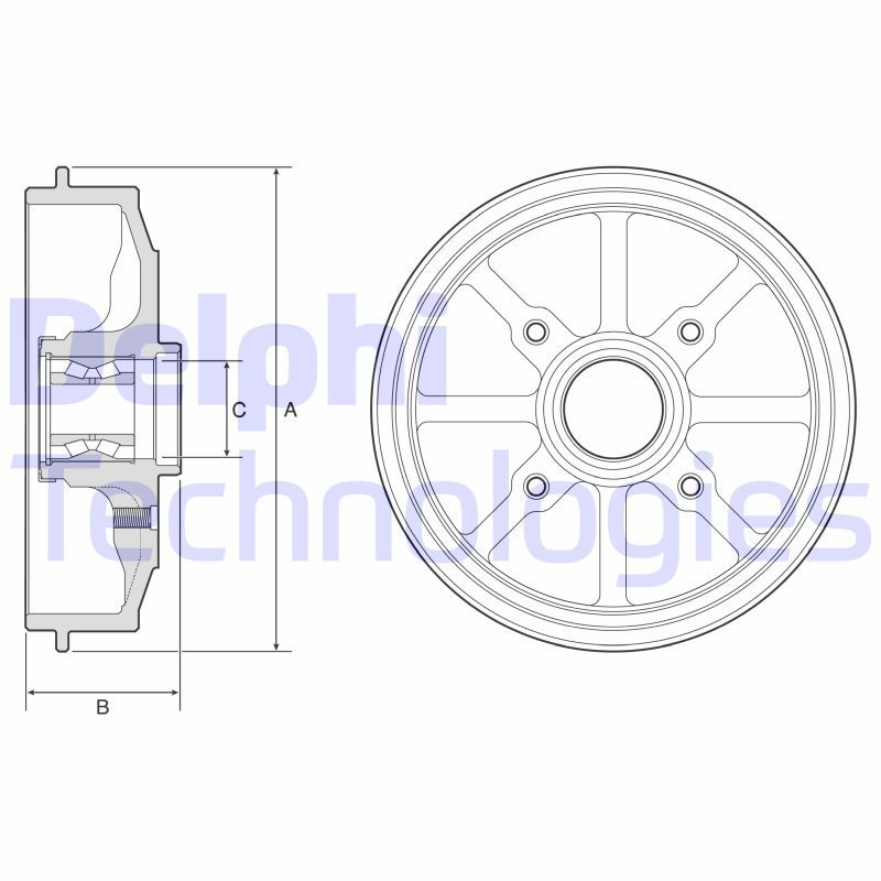 Peugeot 208 2012-2016 Arası 1.4 HDi Delphi Marka Kampana
