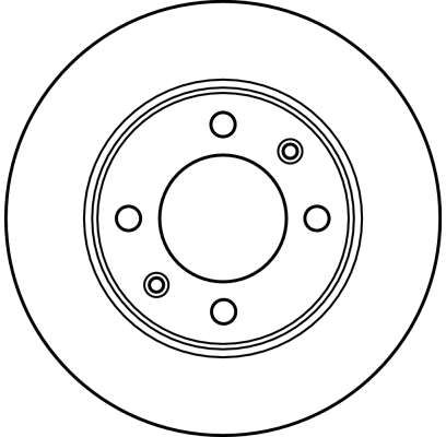 Citroen Zx 1991-1999 Arası 1.9 D, 1.8 i, 1.9 i, 2.0 i 16V, 1.9 TD, 1.6 i, 2.0 i TRW Marka Arka Fren Diski