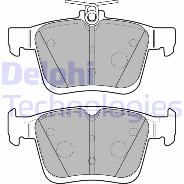 Volkswagen Golf 2013-2017 Arası 1.4 TSI Delphi Marka Arka Balata