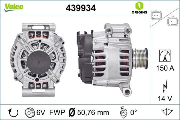 Ds Ds 5 2015-2018 Arası 1.6 THP 210, 1.6 THP 165 Valeo Marka Alternatör