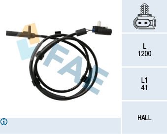 Ford Transit Tourneo 2006-2014 Arası 2.2 TDCi FAE Marka Arka Abs Sensörü