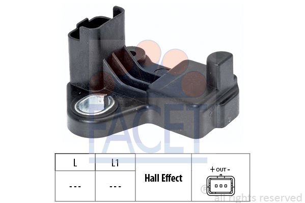 Peugeot 206 1998-2012 Arası 1.4 HDi eco 70, 1.4 HDi Facet Marka Krank Sensörü
