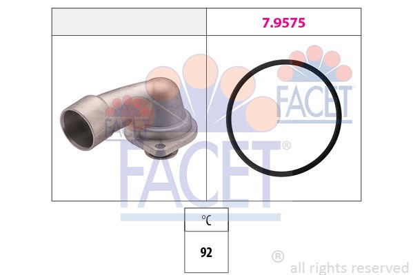 Opel Omega 1994-2005 Arası 2.5 V6, 3.0 V6 Facet Marka Termostat