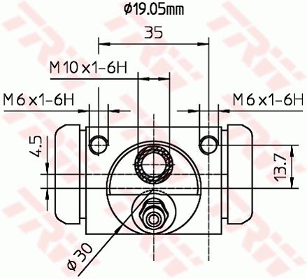 Ford Puma 1997-2002 Arası 1.7 16V TRW Marka Fren Silindiri