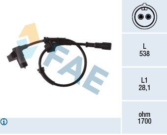 Volkswagen Transporter 1990-2004 Arası 1.8 FAE Marka Ön Abs Sensörü