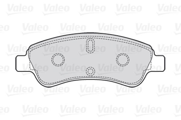 Citroen Berlingo 1996-2011 Arası 1.1 i, 1.4 i, 1.8 D, 1.9 D Valeo Marka Ön Balata