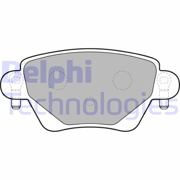 Ford Mondeo 2000-2007 Arası 1.8 16V, 2.5 V6 24V, 2.0 16V, 2.0 16V DI / TDDi / TDCi Delphi Marka Arka Balata