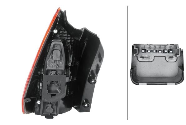 Renault Scenic 2003-2010 Arası 2.0 16V Turbo Hella Marka Sağ Stop Lambası