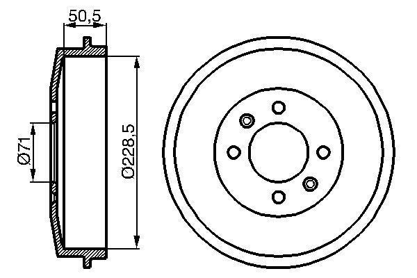 Peugeot 305 1982-1990 Arası 1.5 Bosch Marka Kampana