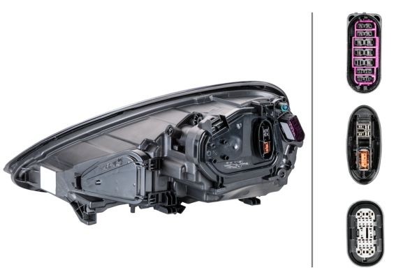 Porsche Panamera 2009-2017 Arası 3.0 S E-Hybrid, 4.8 Turbo, 3.0 D, 3.6 4, 3.6, 3.0 4S, 3.0 S, 4.8 Turbo S Sağ Hella Marka Far