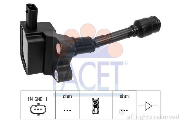 Ford Ecosport 2011-2015 Arası 1.0 EcoBoost Facet Marka Ateşleme Bobini