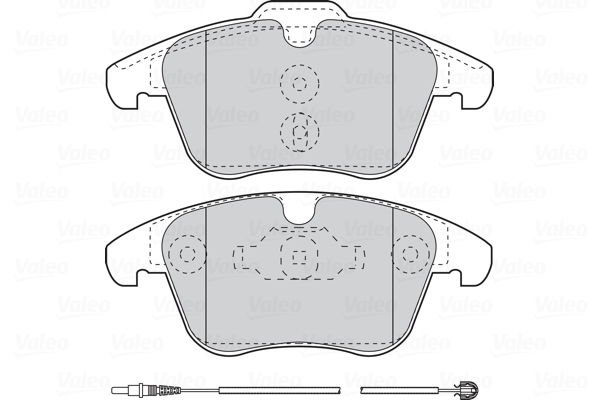 Citroen C5 2008-2012 Arası 1.6 VTi 120 Valeo Marka Ön Fişli Balata