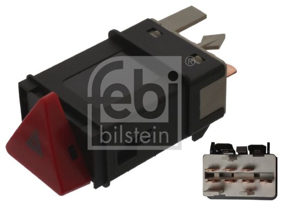 Volkswagen Transporter 1990-2004 Arası 2.4 D Syncro, 2.5, 2.5 Syncro, 2.5 TDI, 1.9 TD, 2.0 Febi Marka Dörtlü Flaşör Düğmesi