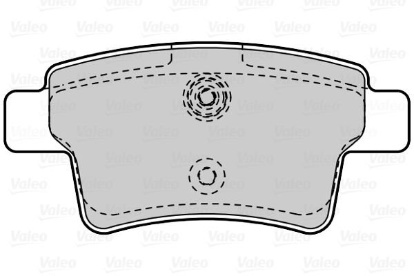Citroen C4 2006-2015 Arası 2.0 HDi 165 Valeo Marka Arka Balata