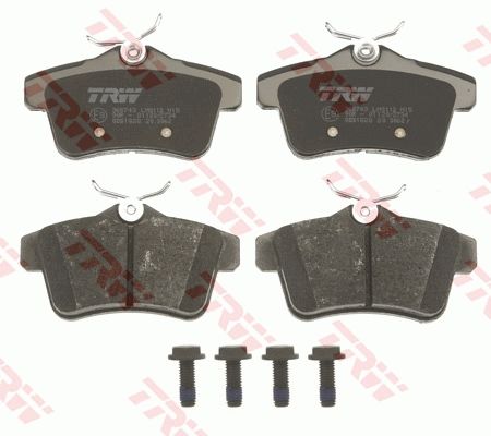 Citroen Ds4 2011-2015 Arası 1.6 VTi 120, 1.6 THP 155, 1.6 THP 200 TRW Marka Arka Balata