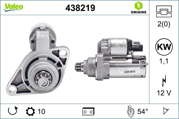 Volkswagen Golf 2003-2014 Arası 1.9 TDI, 1.4 TSI, 1.6, 1.2 TSI Valeo Marka Marş Motoru