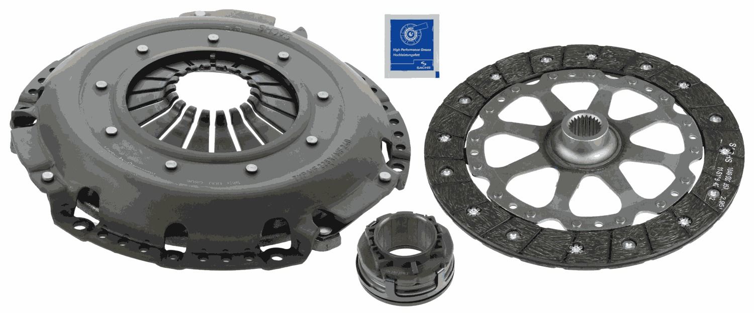 Porsche Cayman 2005-2013 Arası S 3,4 Sport, S 3.4 Sachs Marka Debriyaj Seti