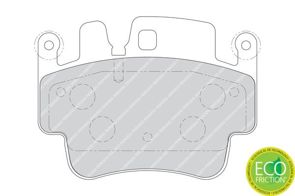 Porsche Boxster 2007-2011 Arası 3.4 Ferodo Marka Ön Balata