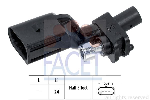Audi A3 2003-2015 Arası 1.9 TDI, 2.0 TDI 16V, 2.0 TDI Facet Marka Krank Sensörü