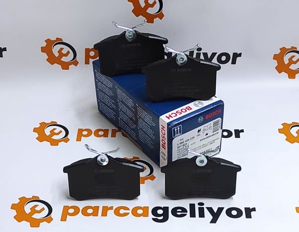 Scenic III 1.6 16V Arka Fren Balatası (Kollu El Freni İçin) Trw BOS-0986495226