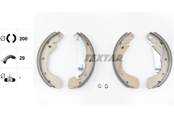 Opel Corsa 1982-2002 Arası 1.6 GSI Textar Marka Pabuçlu Balata