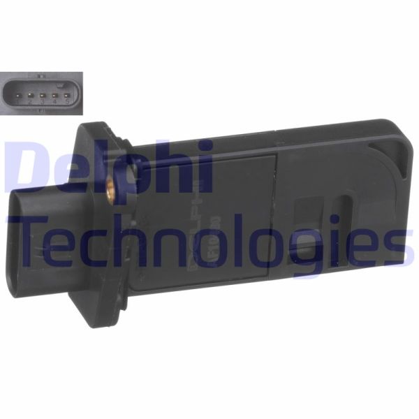Volkswagen Sharan 2010-2014 Arası 2.0 TFSI Delphi Marka Hava Debimetresi