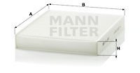 Ford Mondeo 2007-2015 Arası 2.0 TDCi, 2.0 LPG Mann Marka Polen Filtresi