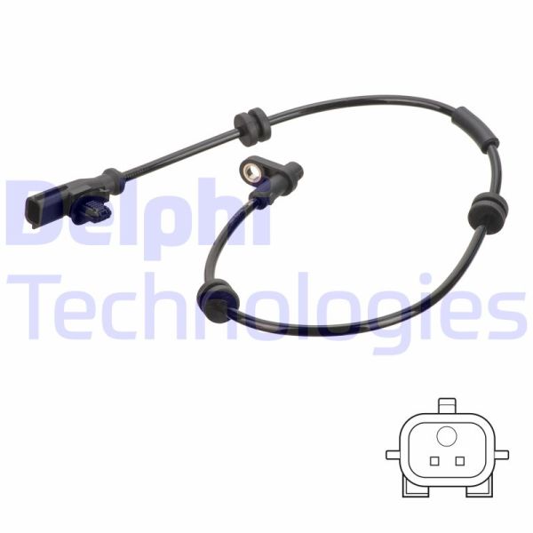 Ford Fiesta 2008-2012 Arası 1.25 Delphi Marka Arka Abs Sensörü