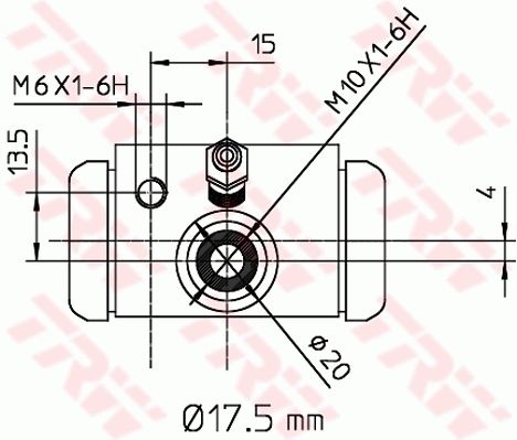 Dacia Logan 2004-2008 Arası 1.4 MPI LPG TRW Marka Fren Silindiri
